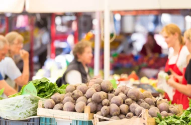 Flânerie au marché