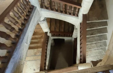 Escalier Renaissance Hôtel Saint-Astier