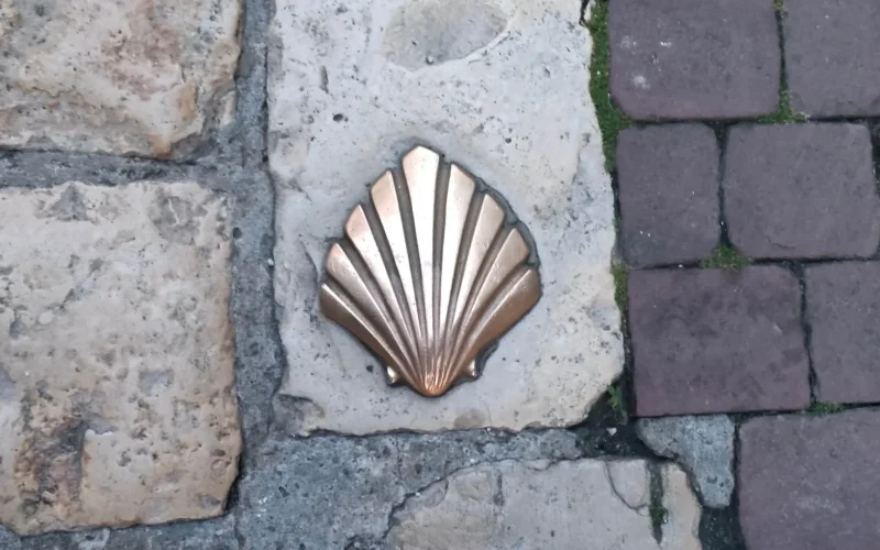 Weg von Santiago de Compostela